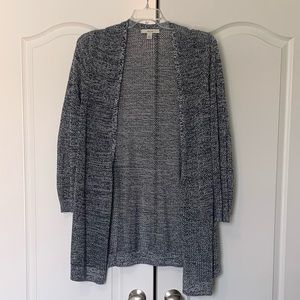 16w Sejour Cotton knit sweater, open front